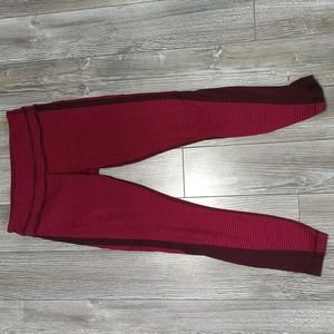 Lululemon Cropped Midrise Running Tights Size 4